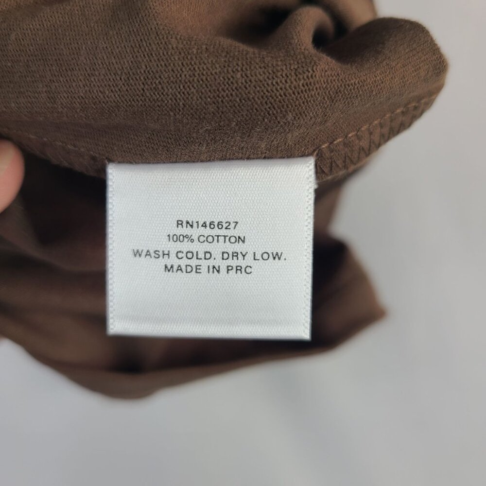 NWT G59 Brown Graphic T-Shirt Size Medium Cotton Skull Logo Streetwear Tee - Picture 6 of 7